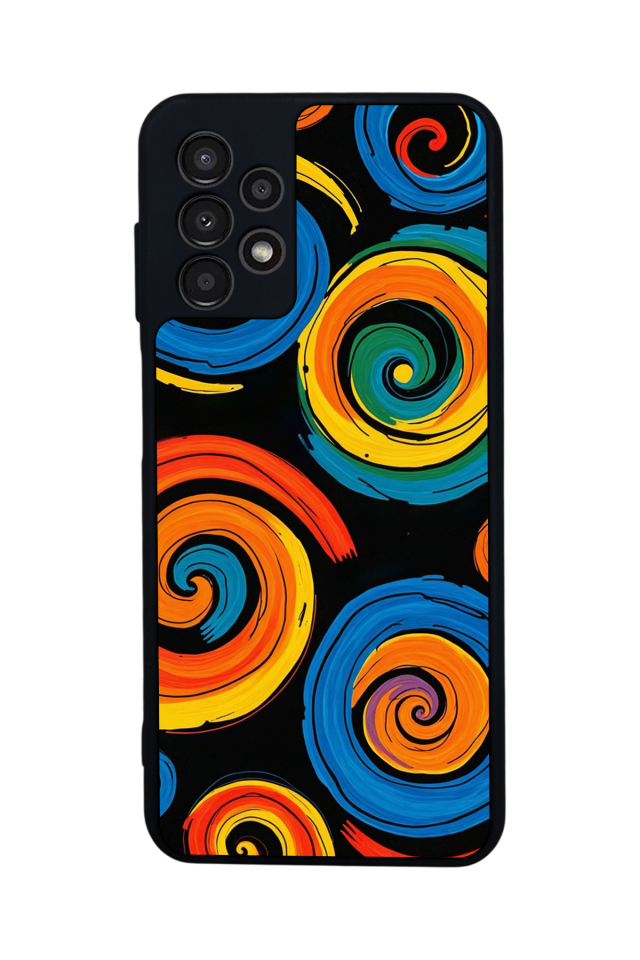 Samsung Galaxy A23 Uyumlu Abstract Tasarımlı Glossy Premium Kılıf