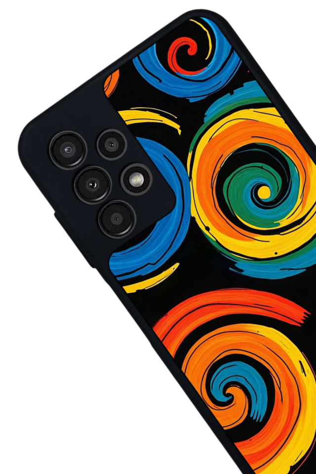 Samsung Galaxy A23 Uyumlu Abstract Tasarımlı Glossy Premium Kılıf
