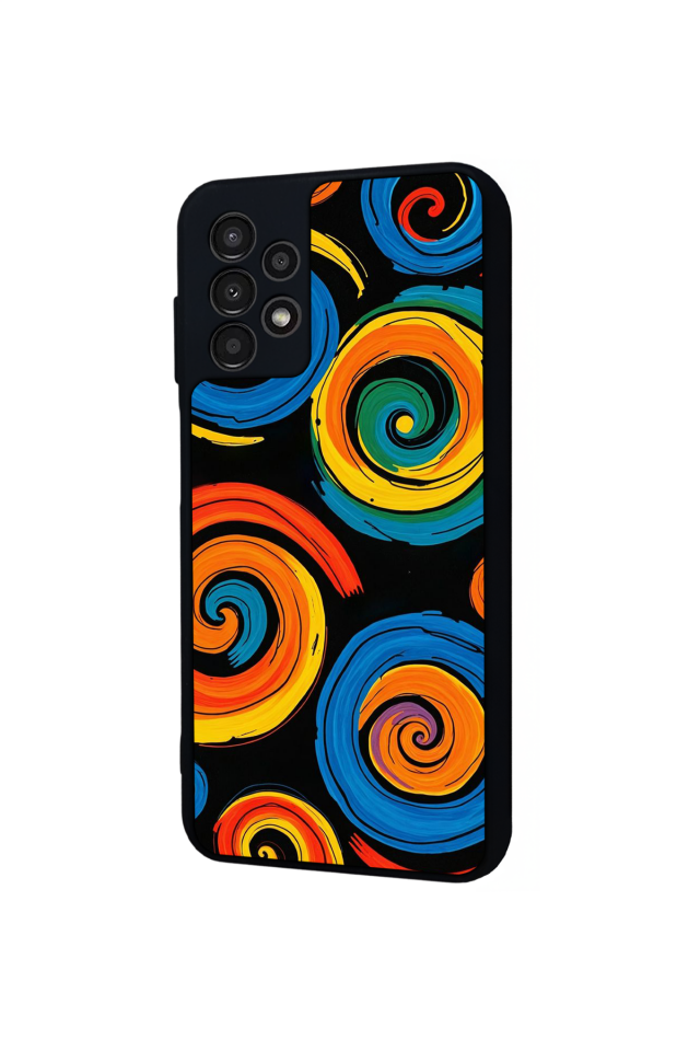 Samsung Galaxy A23 Uyumlu Abstract Tasarımlı Glossy Premium Kılıf