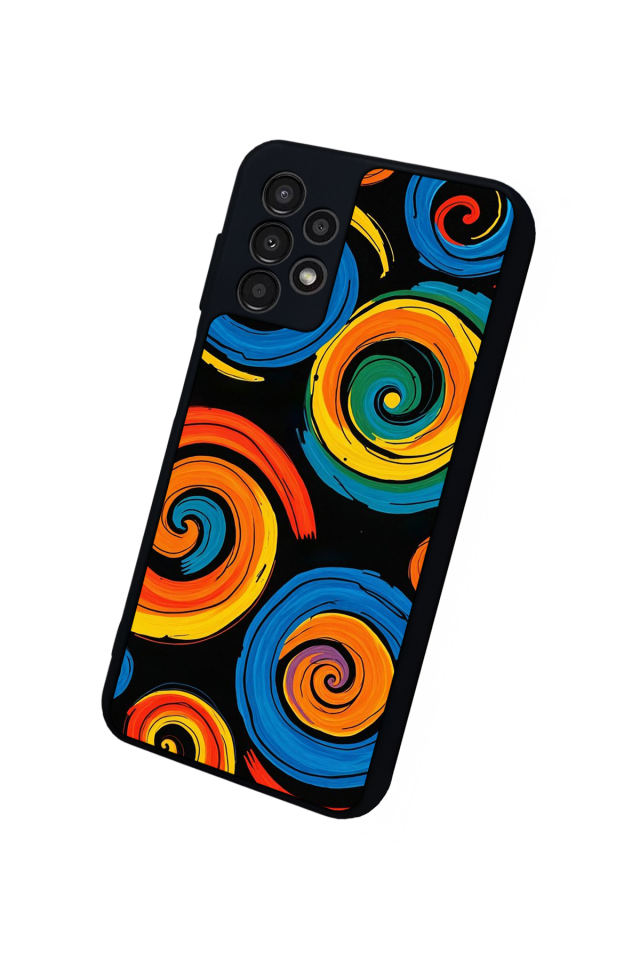 Samsung Galaxy A23 Uyumlu Abstract Tasarımlı Glossy Premium Kılıf