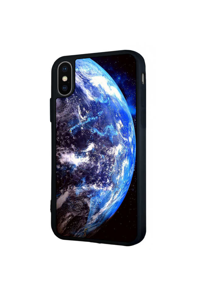 iPhone XS Max Uyumlu Ay Tasarımlı Glossy Premium Kılıf