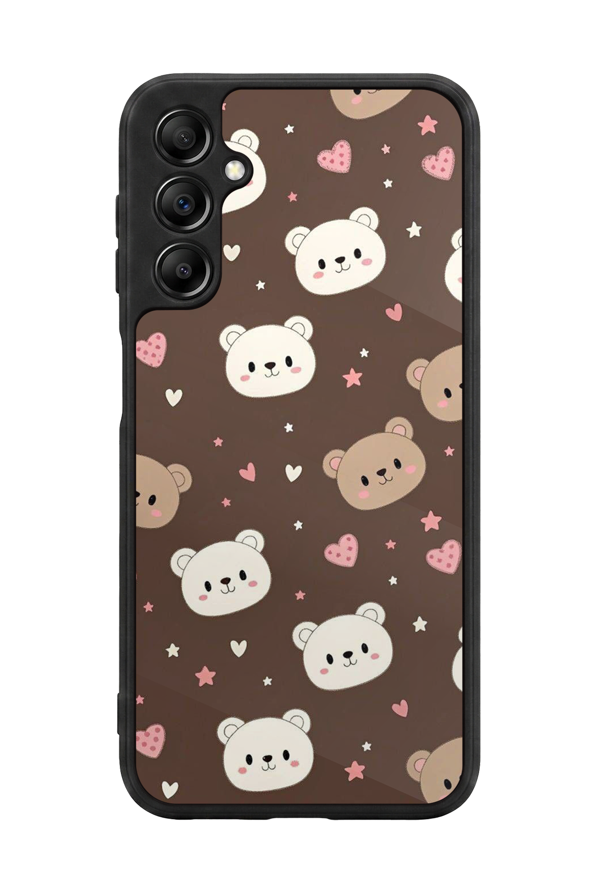 Samsung Galaxy A14 Uyumlu Ayı Tasarımlı Glossy Premium Kılıf