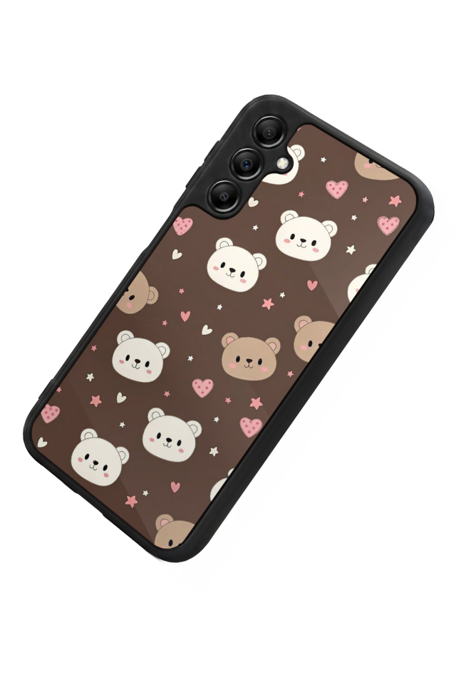 Samsung Galaxy A14 Uyumlu Ayı Tasarımlı Glossy Premium Kılıf