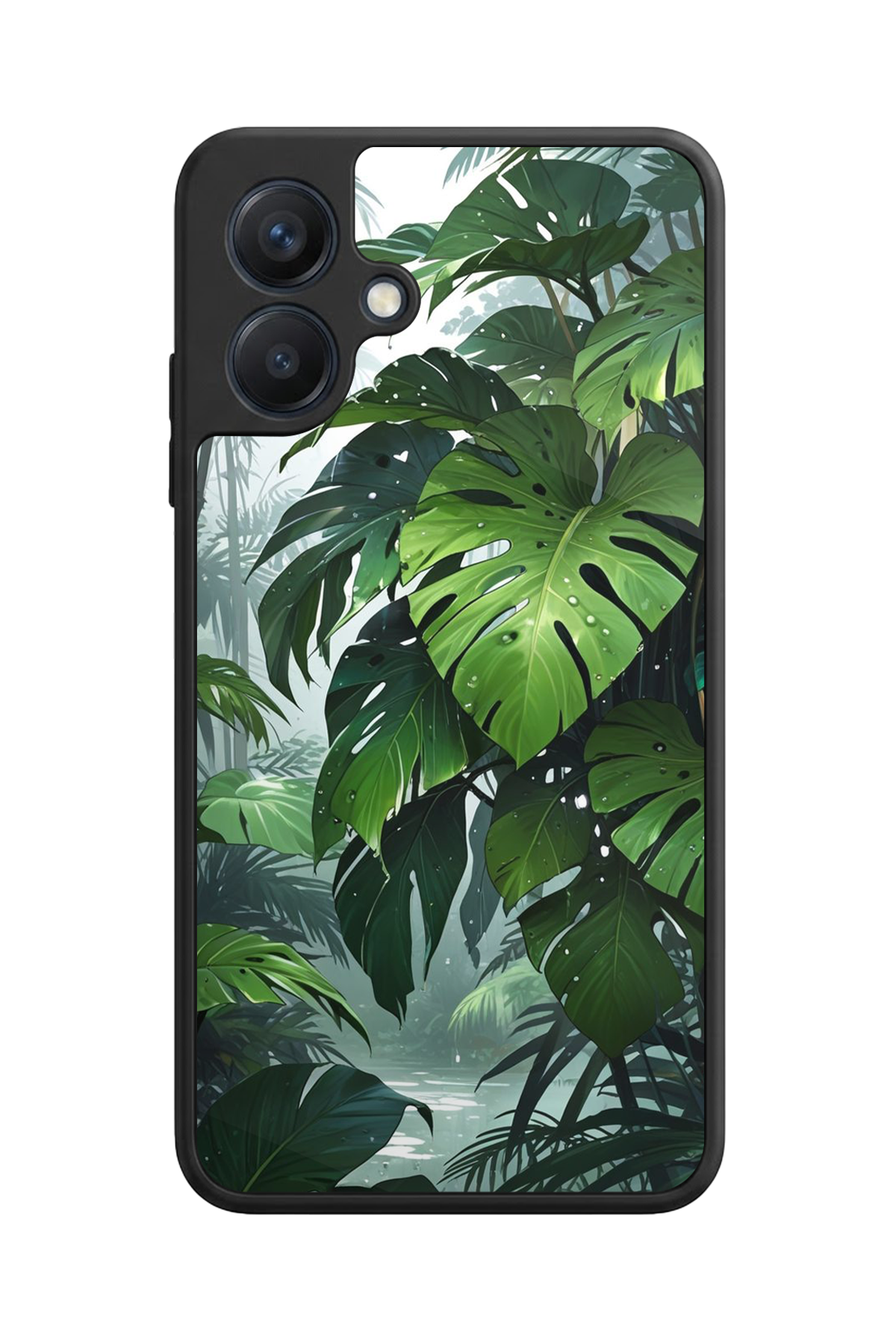 Samsung Galaxy A07 Uyumlu Botanik Tasarımlı Glossy Premium Kılıf