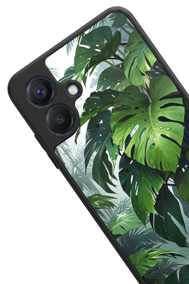 Samsung Galaxy A07 Uyumlu Botanik Tasarımlı Glossy Premium Kılıf