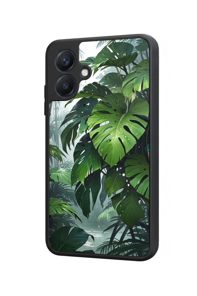 Samsung Galaxy A07 Uyumlu Botanik Tasarımlı Glossy Premium Kılıf