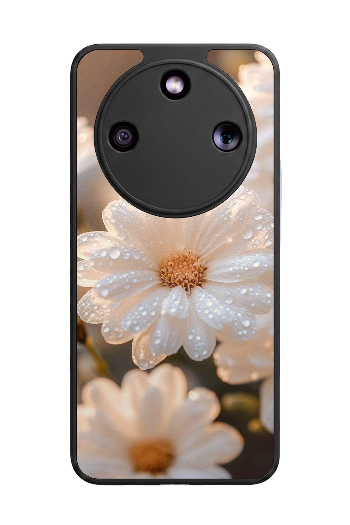 Honor Magic 8 Lite Uyumlu Cicek Tasarımlı Glossy Premium Kılıf