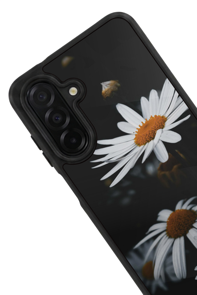 Samsung Galaxy A36 Uyumlu Cicek Tasarımlı Glossy Premium Kılıf