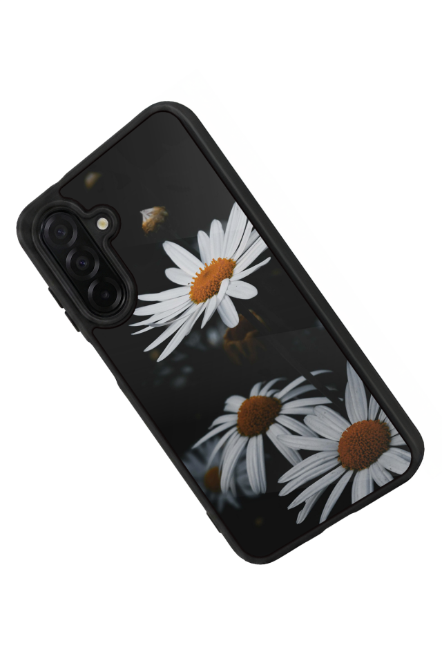 Samsung Galaxy A36 Uyumlu Cicek Tasarımlı Glossy Premium Kılıf