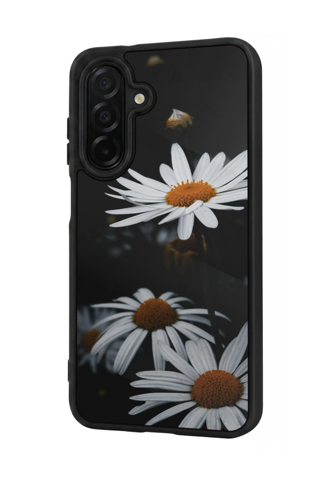 Samsung Galaxy A36 Uyumlu Cicek Tasarımlı Glossy Premium Kılıf
