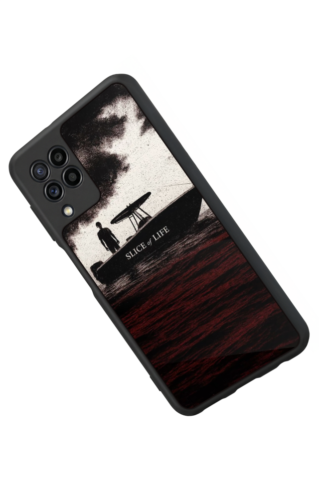 Samsung Galaxy M22 Uyumlu DeSamsung Galaxy M22ter Tasarımlı Glossy Premium Kılıf