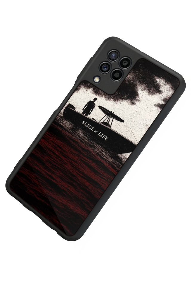 Samsung Galaxy M22 Uyumlu DeSamsung Galaxy M22ter Tasarımlı Glossy Premium Kılıf