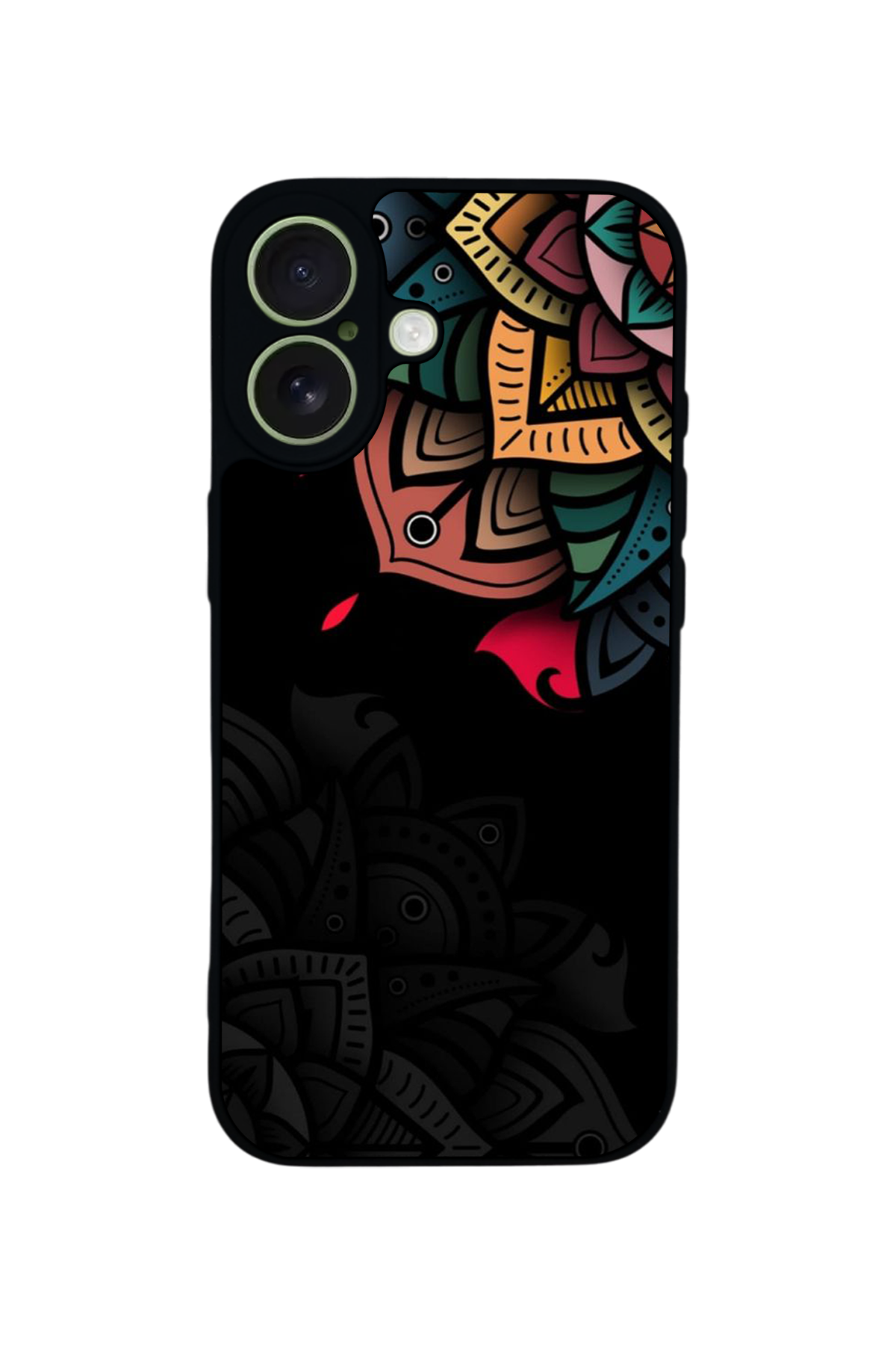 iPhone 17 Uyumlu Mandala Tasarımlı Glossy Premium Kılıf