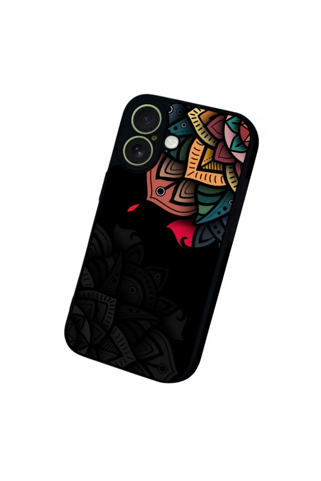 iPhone 17 Uyumlu Mandala Tasarımlı Glossy Premium Kılıf