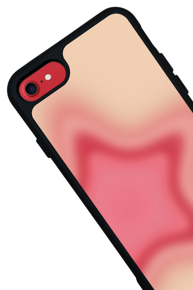 iPhone 8 Uyumlu Soft Degrade Tasarımlı Glossy Premium Kılıf
