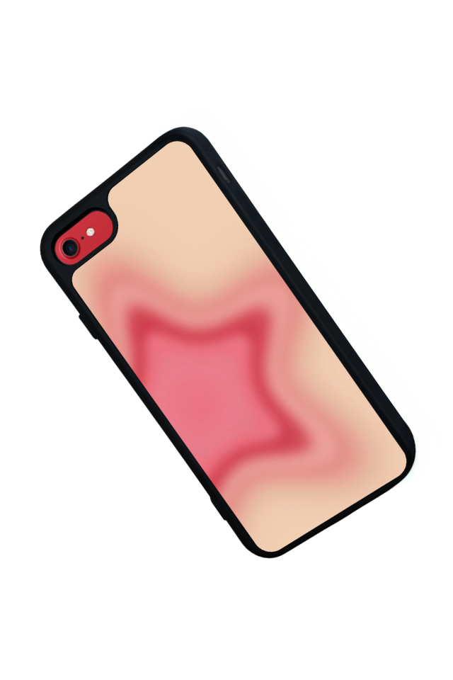 iPhone 8 Uyumlu Soft Degrade Tasarımlı Glossy Premium Kılıf