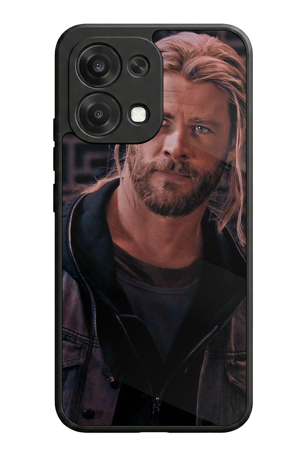 Oppo A6 Pro Uyumlu Thor Tasarımlı Glossy Premium Kılıf