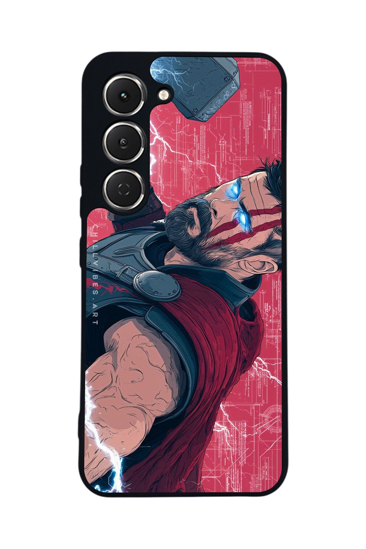 Tecno Spark 40 Pro Uyumlu Thor Tasarımlı Glossy Premium Kılıf
