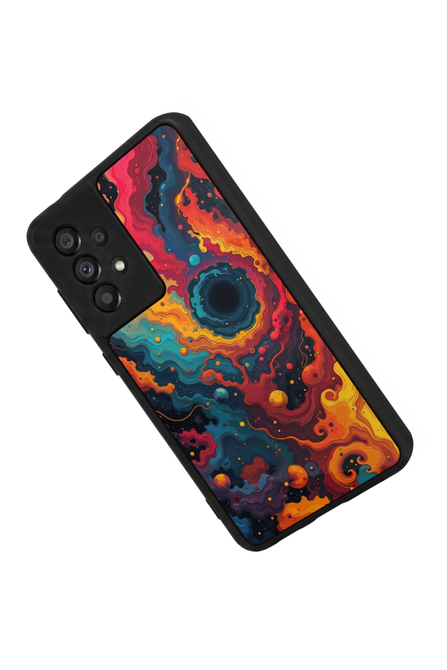 Samsung Galaxy A73 Uyumlu Abstract Tasarımlı Glossy Premium Kılıf