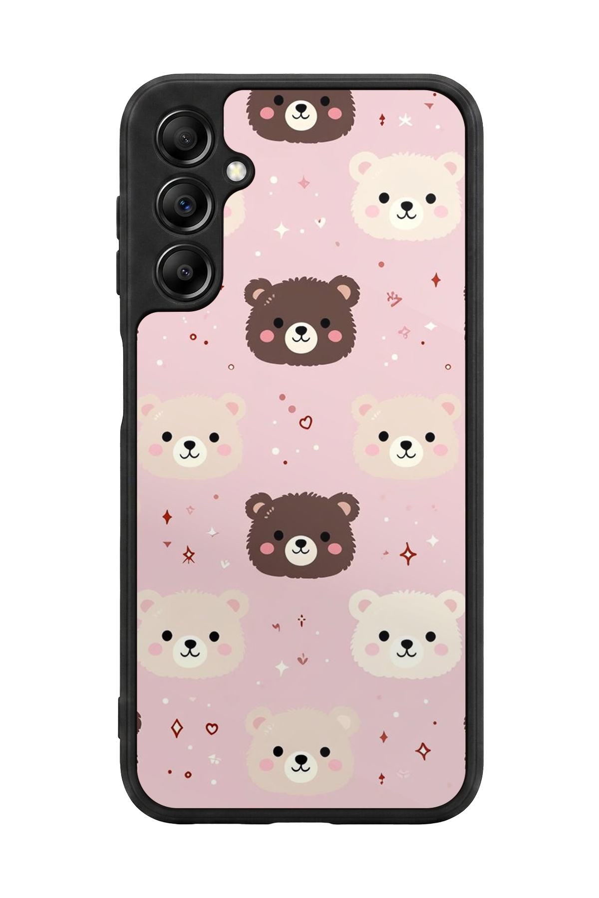 Samsung Galaxy A14 Uyumlu Ayı Tasarımlı Glossy Premium Kılıf