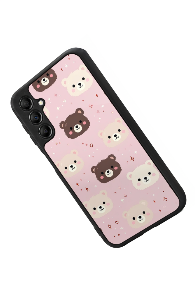 Samsung Galaxy A14 Uyumlu Ayı Tasarımlı Glossy Premium Kılıf