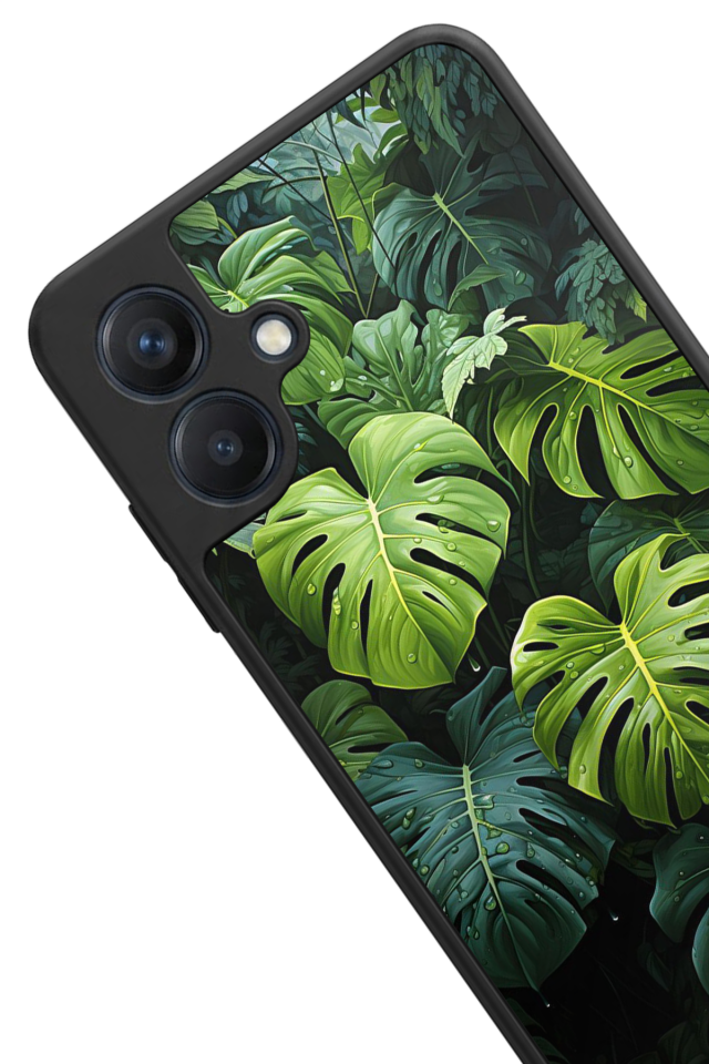 Samsung Galaxy A07 Uyumlu Botanik Tasarımlı Glossy Premium Kılıf