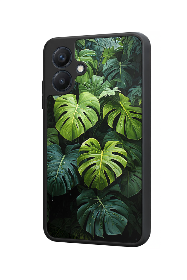Samsung Galaxy A07 Uyumlu Botanik Tasarımlı Glossy Premium Kılıf