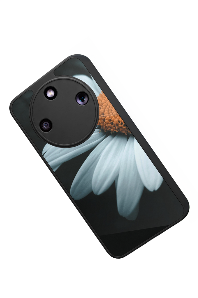 Honor Magic 8 Lite Uyumlu Cicek Tasarımlı Glossy Premium Kılıf