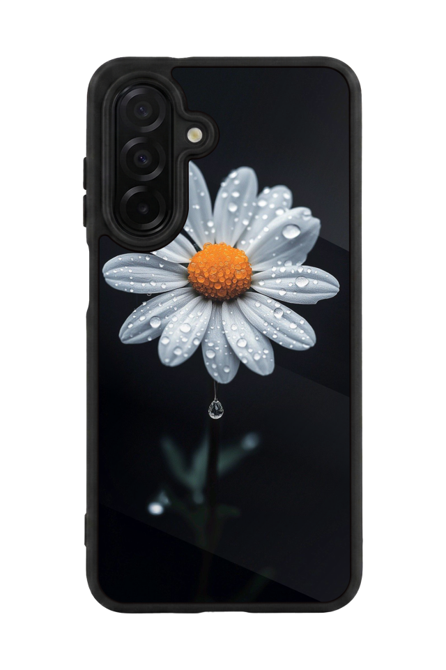 Samsung Galaxy A36 Uyumlu Cicek Tasarımlı Glossy Premium Kılıf