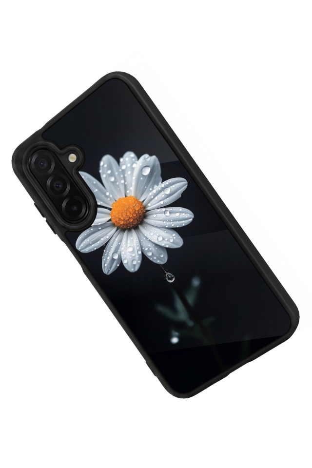 Samsung Galaxy A36 Uyumlu Cicek Tasarımlı Glossy Premium Kılıf