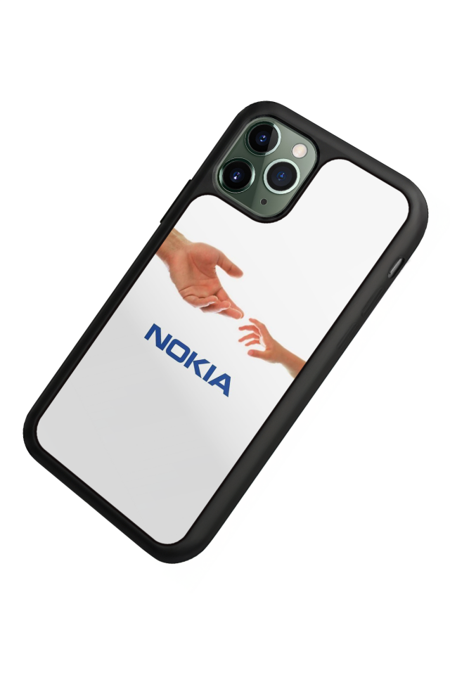 iPhone 11 Pro Max Uyumlu Nokia Tasarımlı Glossy Premium Kılıf
