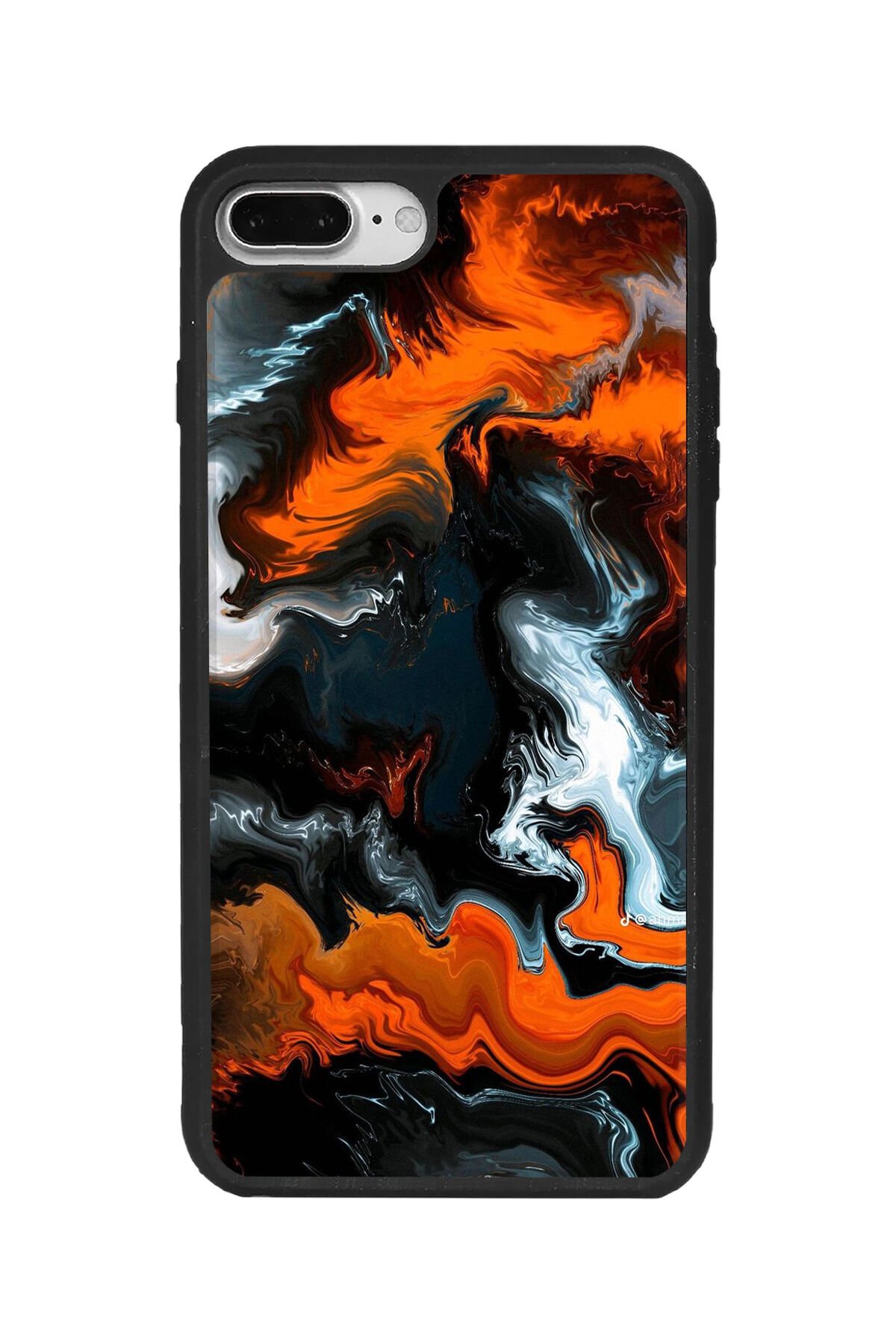 Apple iPhone 7 Plus Siyah Silikon Kılıf Çiziklere ve Darbelere Karşı Koruma