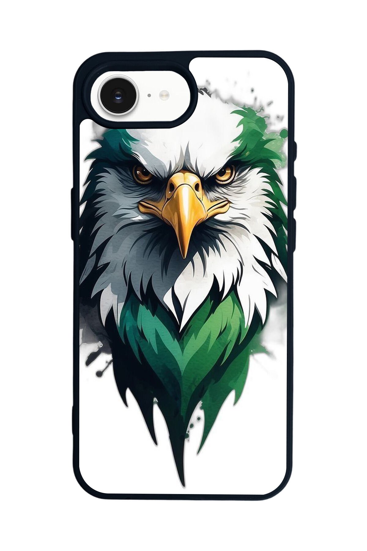 iPhone 16E Uyumlu Besiktas Tasarımlı Glossy Premium Kılıf