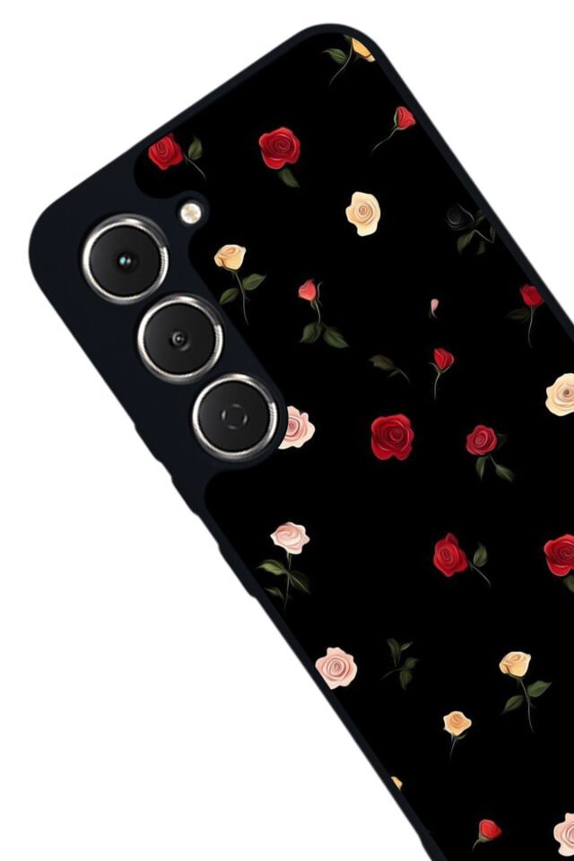 Tecno Spark 40 Pro Uyumlu Floral Tasarımlı Glossy Premium Kılıf