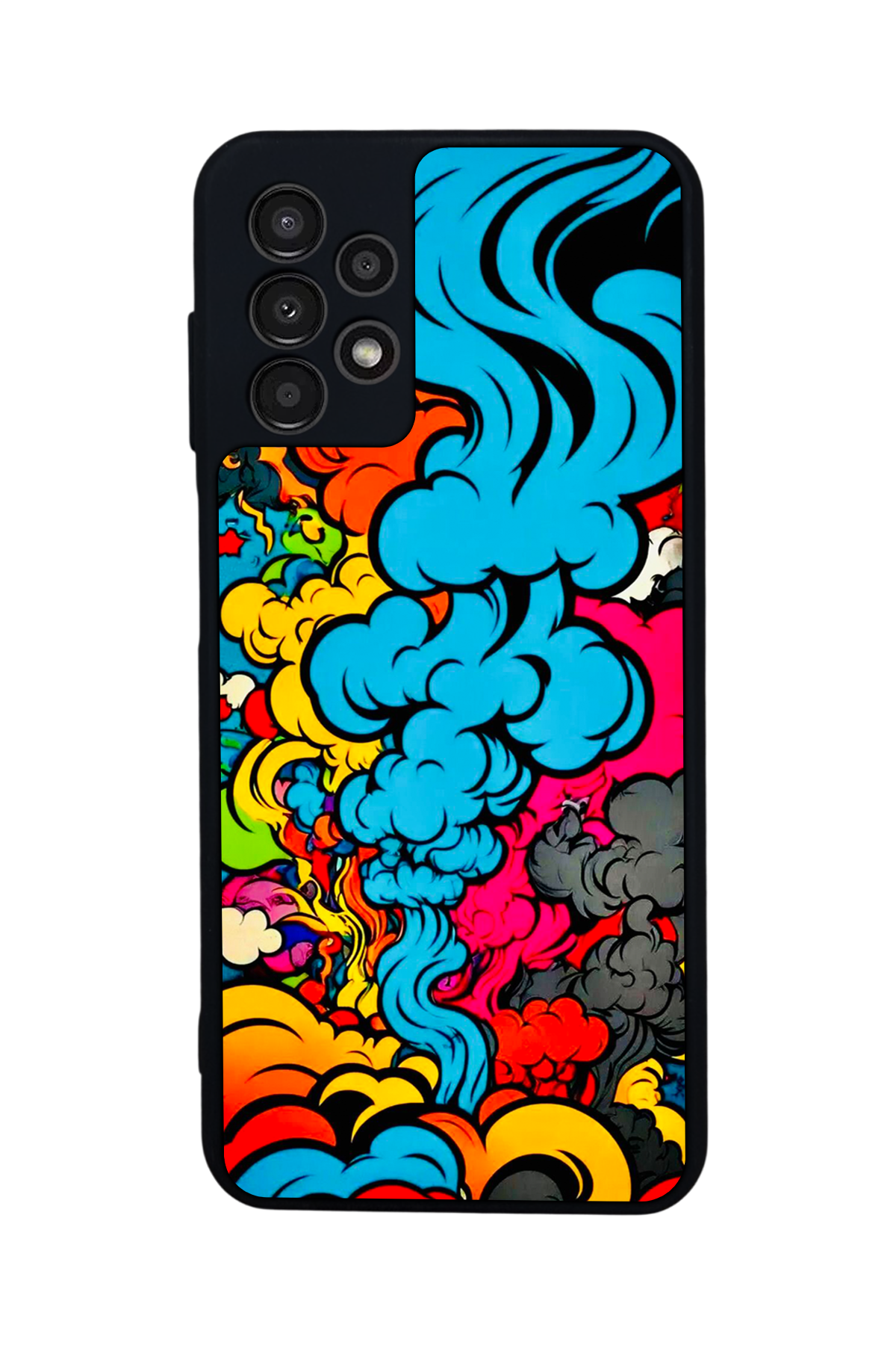 Samsung Galaxy A23 Uyumlu Abstract Tasarımlı Glossy Premium Kılıf
