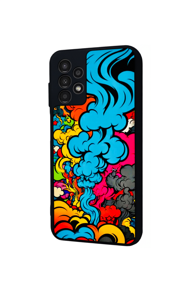 Samsung Galaxy A23 Uyumlu Abstract Tasarımlı Glossy Premium Kılıf