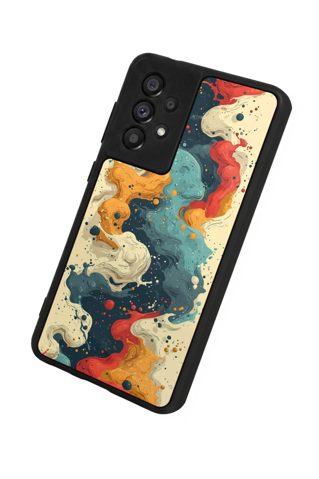 Samsung Galaxy A73 Uyumlu Abstract Tasarımlı Glossy Premium Kılıf