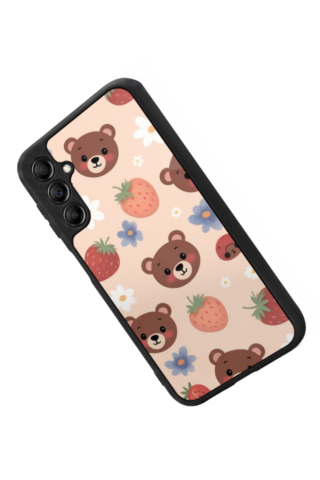 Samsung Galaxy A14 Uyumlu Ayı Tasarımlı Glossy Premium Kılıf