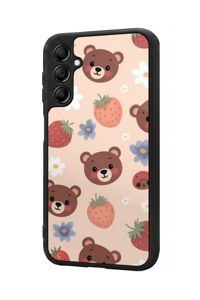 Samsung Galaxy A14 Uyumlu Ayı Tasarımlı Glossy Premium Kılıf