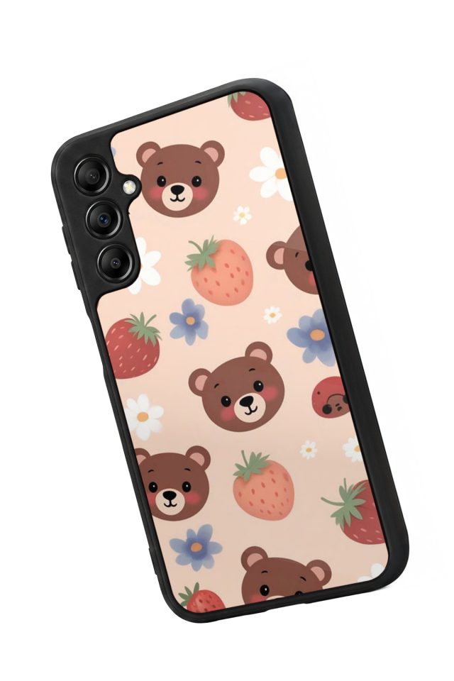 Samsung Galaxy A14 Uyumlu Ayı Tasarımlı Glossy Premium Kılıf