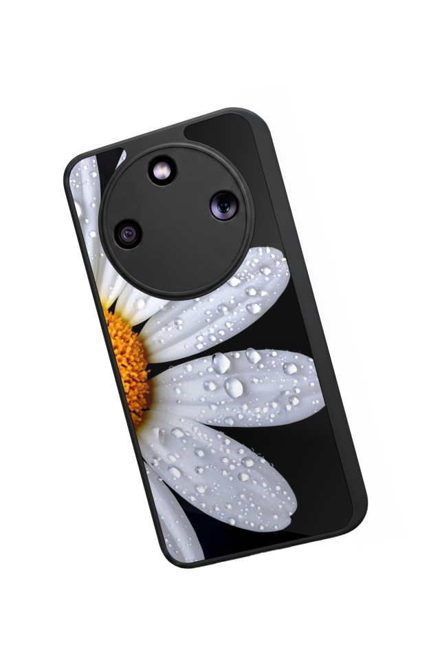 Honor Magic 8 Lite Uyumlu Cicek Tasarımlı Glossy Premium Kılıf