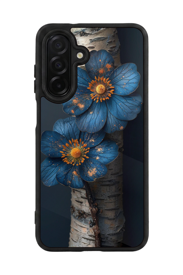 Samsung Galaxy A36 Uyumlu Cicek Tasarımlı Glossy Premium Kılıf