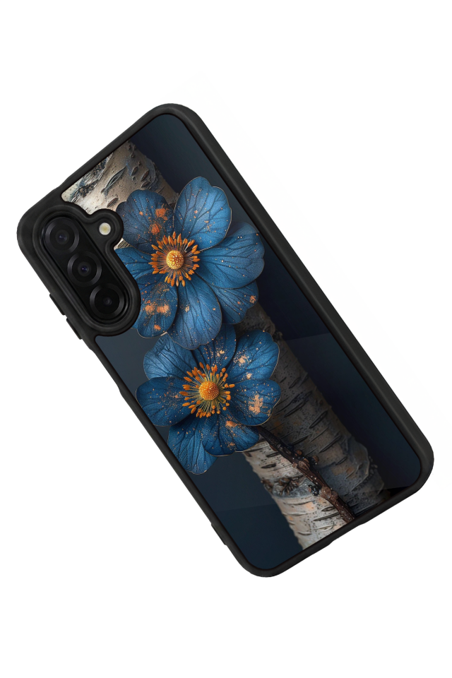 Samsung Galaxy A36 Uyumlu Cicek Tasarımlı Glossy Premium Kılıf
