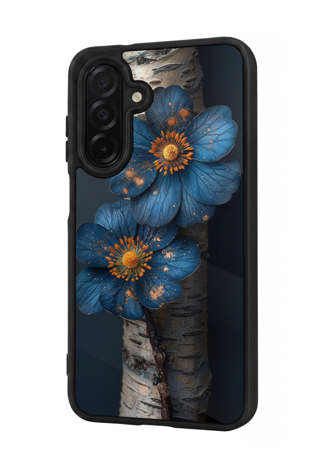 Samsung Galaxy A36 Uyumlu Cicek Tasarımlı Glossy Premium Kılıf