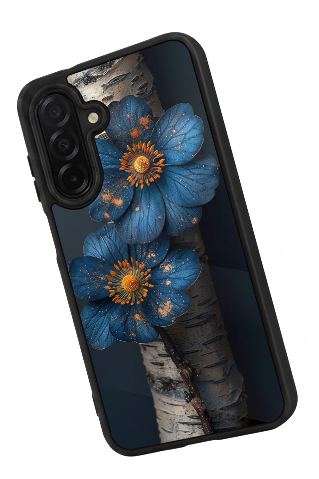 Samsung Galaxy A36 Uyumlu Cicek Tasarımlı Glossy Premium Kılıf