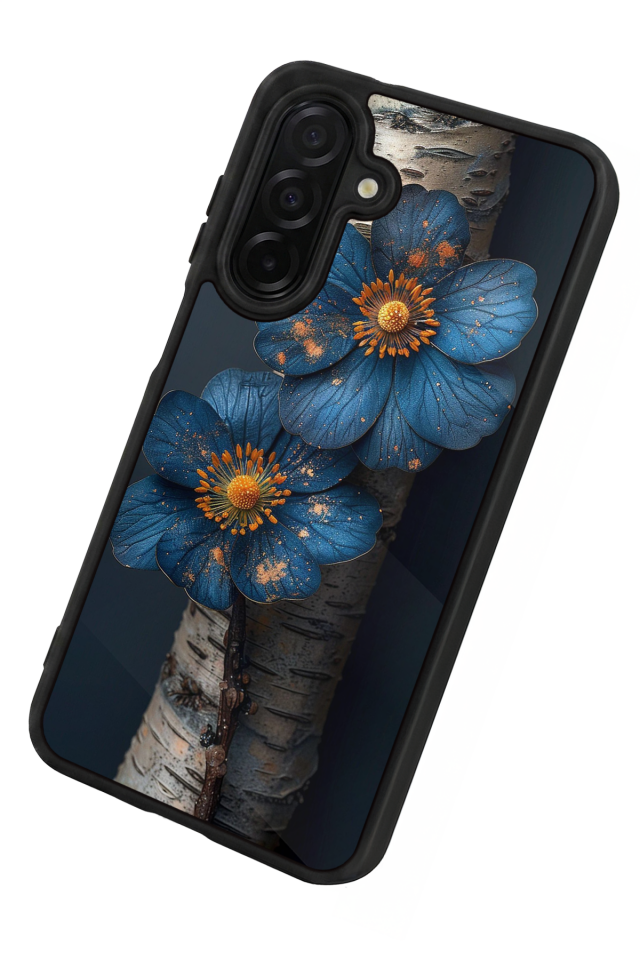 Samsung Galaxy A36 Uyumlu Cicek Tasarımlı Glossy Premium Kılıf