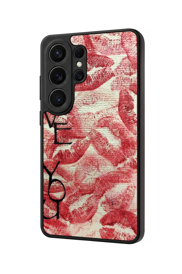 Samsung Galaxy S26 Ultra Uyumlu Dudak Tasarımlı Glossy Premium Kılıf