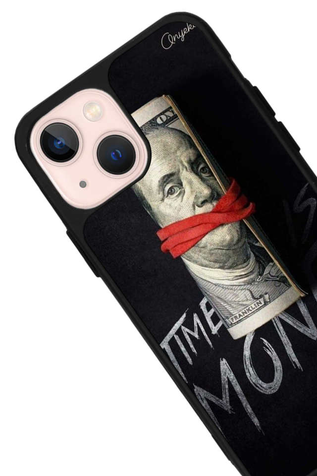 iPhone 15 Uyumlu Para Tasarımlı Glossy Premium Kılıf