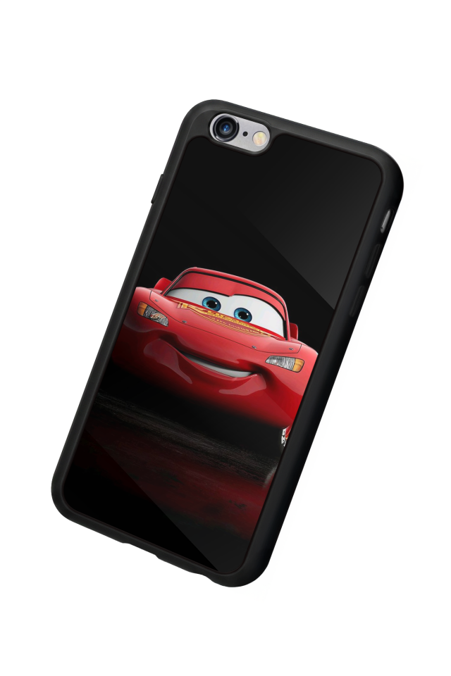 iPhone 6s Plus Uyumlu Şimsek McQueen Tasarımlı Glossy Premium Kılıf