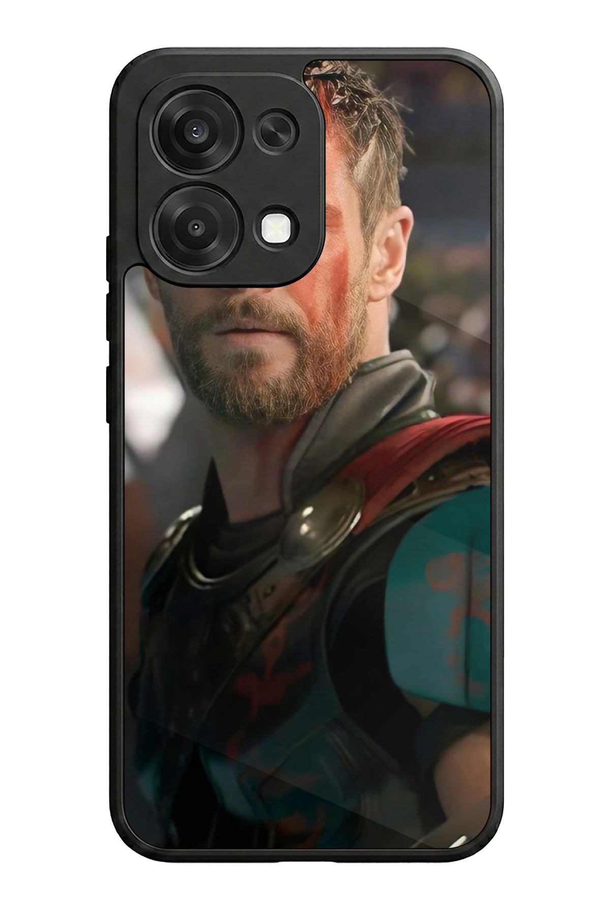 Oppo A6 Pro Uyumlu Thor Tasarımlı Glossy Premium Kılıf